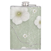 Silver Wellness-Center Flachmann (Rückseite)