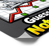 Silver Went Up Again Funny Not Selling Stacker  Poster (Ecke)