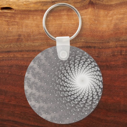 Silver Whirlpool2 Schlüsselanhänger (Vorderseite)