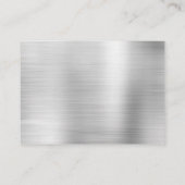 Silver White Diamonds Business name website Visitenkarte (Rückseite)