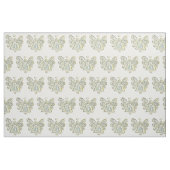 Silver White Guardian Angel Kunststoffe Stoff (Fat Quarter (45,7 x 55,9 cm))