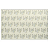 Silver White Guardian Angel Kunststoffe Stoff (Fat Quarter (45,7 x 55,9 cm))