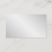 Silver White Snowflake Winter Hochzeit Platzkarten (Rückseite)