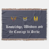 Silver Wings Throw Blanket Decke (Vorderseite)