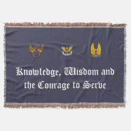 Silver Wings Throw Blanket Decke