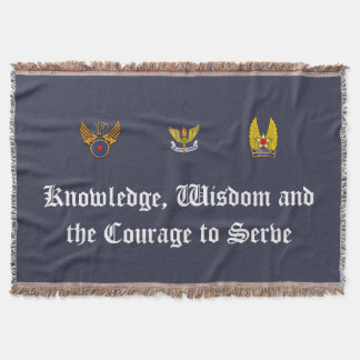 Silver Wings Throw Blanket Decke