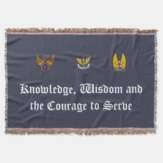 Silver Wings Throw Blanket Decke (Vorderseite)