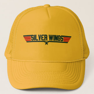 Silver Wings "Top Gun" Inspiriert Trucker Hat Truckerkappe