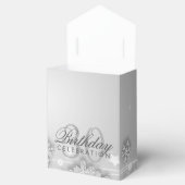 Silver Winter 30. Geburtstag Vielen Dank Geschenkschachtel (Geöffnet)