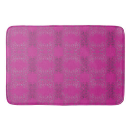 Silver Wirbel Arabesque Bath Mat Badematte