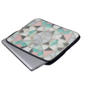 silver with abit of pink laptopschutzhülle (Vorne Knopf)