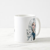 Silver Wolf Coffee Cup Kaffeetasse (VorderseiteRechts)
