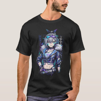 Silver Wolf HSR Crop Top Shorts Thigh Highs Hacker
