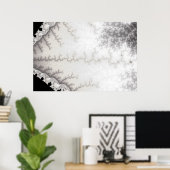 Silver Zigzag Poster (Heimbüro)