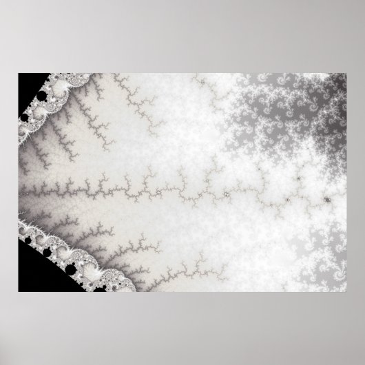 Silver Zigzag Poster (Vorne)