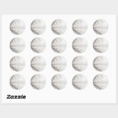 Silver Zigzag Stickers (Blatt)