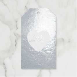 Silver zum 25. Jahrestag Geschenkanhänger