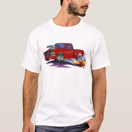 Silverado kastanienbrauner LKW 1988-98 T-Shirt (Vorderseite)