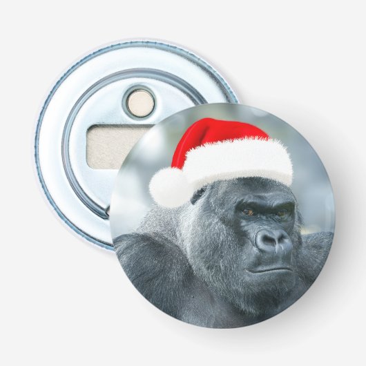 Silverback als Weihnachtsgrouch Flaschenöffner (Vorderseite)