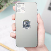 Silverback "Call Me Boss" Aufkleber (Telefon)