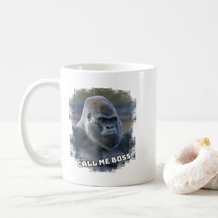 Silverback "Call Me Boss" Kaffeetasse