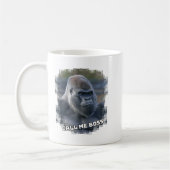 Silverback "Call Me Boss" Kaffeetasse (Links)