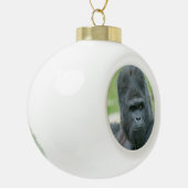 Silverback Dishi Keramik Kugel-Ornament (Links)