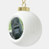 Silverback Dishi Keramik Kugel-Ornament (Rechts)