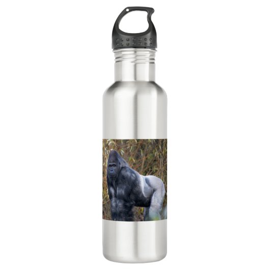 Silverback Edelstahlflasche (Vorderseite)