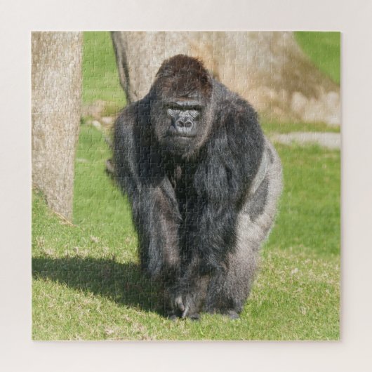 Silverback Gorilla – A Moment of Power Puzzle (Vertikal)