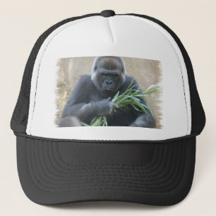 Silverback-Gorilla-Baseball-Mütze Truckerkappe