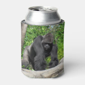 Silverback Gorilla Can Cooler Dosenkühler (Kanne Vorderseite)