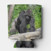 Silverback Gorilla Can Cooler Dosenkühler (Rückseite)