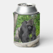 Silverback Gorilla Can Cooler Dosenkühler (Kanne Rückseite)