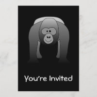 Silverback Gorilla Cartoon