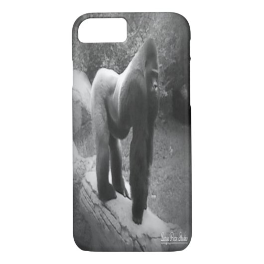 Silverback Gorilla Case-Mate iPhone Hülle (Rückseite)