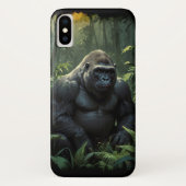 Silverback Gorilla in Ruanda Case-Mate iPhone Hülle (Rückseite)