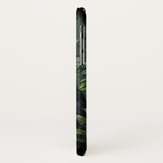 Silverback Gorilla in Ruanda Case-Mate iPhone Hülle (Hinten/Links)