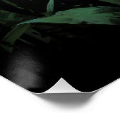 Silverback Gorilla in Ruanda Poster (Ecke)