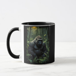 Silverback Gorilla in Ruanda Tasse