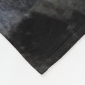 Silverback Gorilla in tiefen Gedanken Fleecedecke (Ecke)