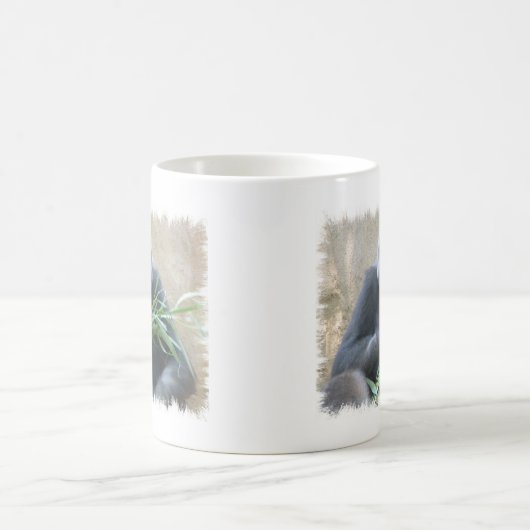 Silverback-Gorilla-Kaffee-Tasse Kaffeetasse (Mittel)