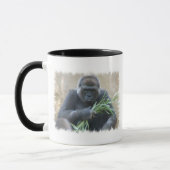 Silverback-Gorilla-Kaffee-Tasse Tasse (Links)