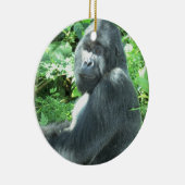 Silverback Gorilla Keramikornament (Rechts)