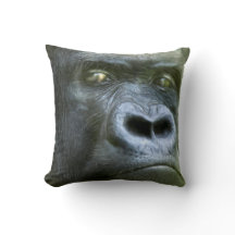 Silverback-Gorilla-Kunst-Designer-Kissen