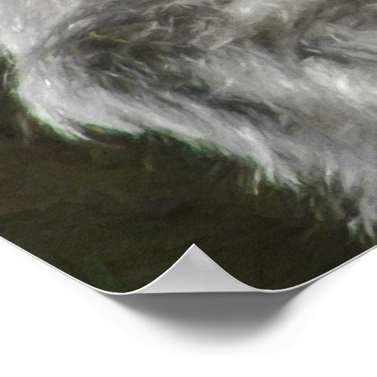 SILVERBACK GORILLA LEADER POSTER (Ecke)