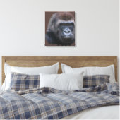Silverback Gorilla Leinwanddruck (Insitu (Schlafzimmer))