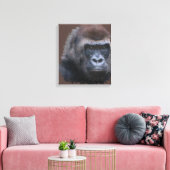Silverback Gorilla Leinwanddruck (Insitu (Wohnzimmer))