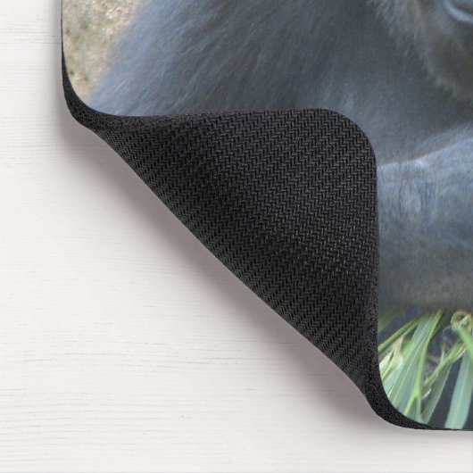 Silverback-Gorilla-Mausunterlage Mousepad (Ecke)