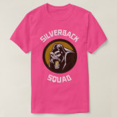 Silverback Gorilla Monkey Squad T-Shirt (Design vorne)